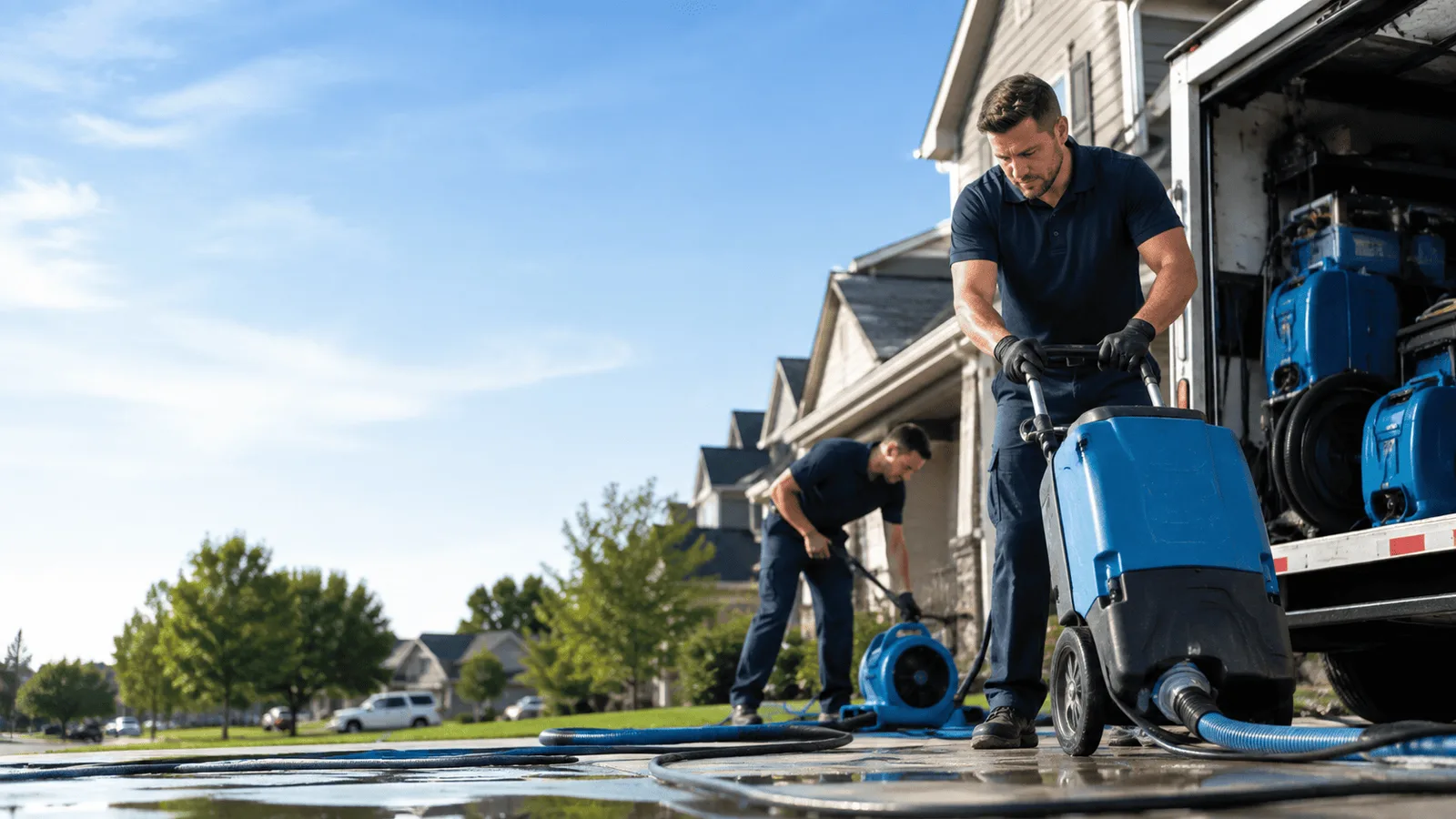 Dehumidification being performed in Spruce Creek, PA